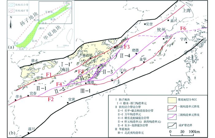 钦杭成矿带东段燕山期中酸性岩浆活动时空演化与成矿规律