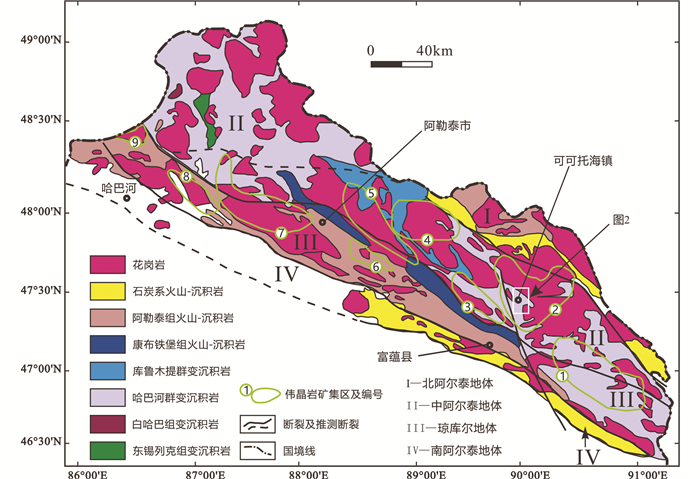 新疆阿尔泰可可托海伟晶岩型稀有金属矿床中磷灰石地球化学特征及意义