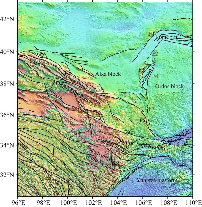 青藏高原东北缘及周边地区基于程函方程的面波层析成像