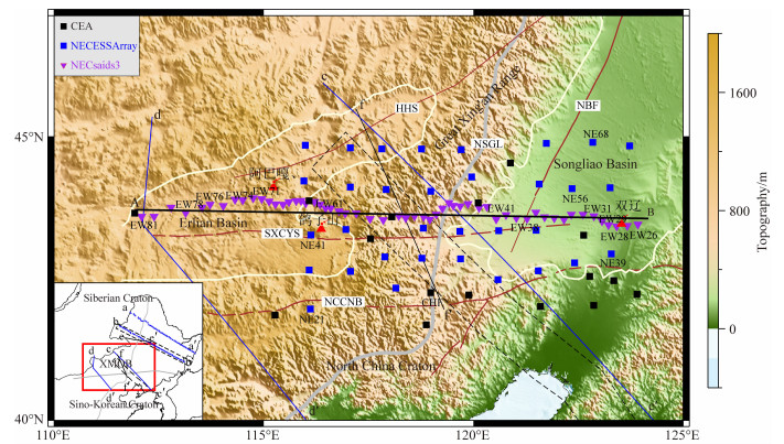 Crustal structure beneath the southwestern Xing'an-Mongolia