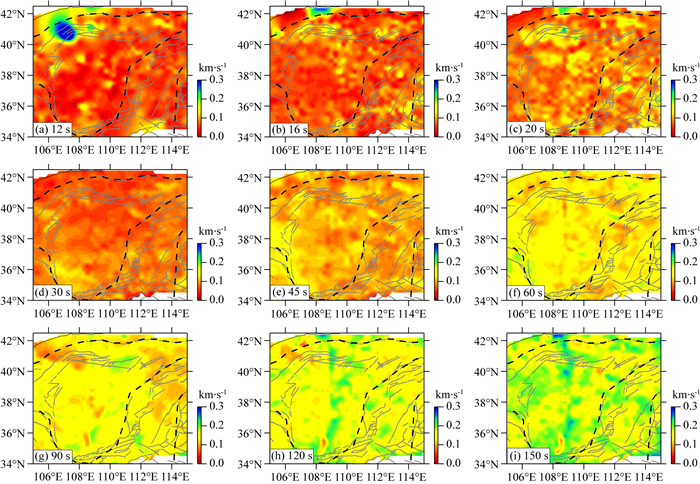 Surface wave tomography based on Eikonal tomography in Ordos and 