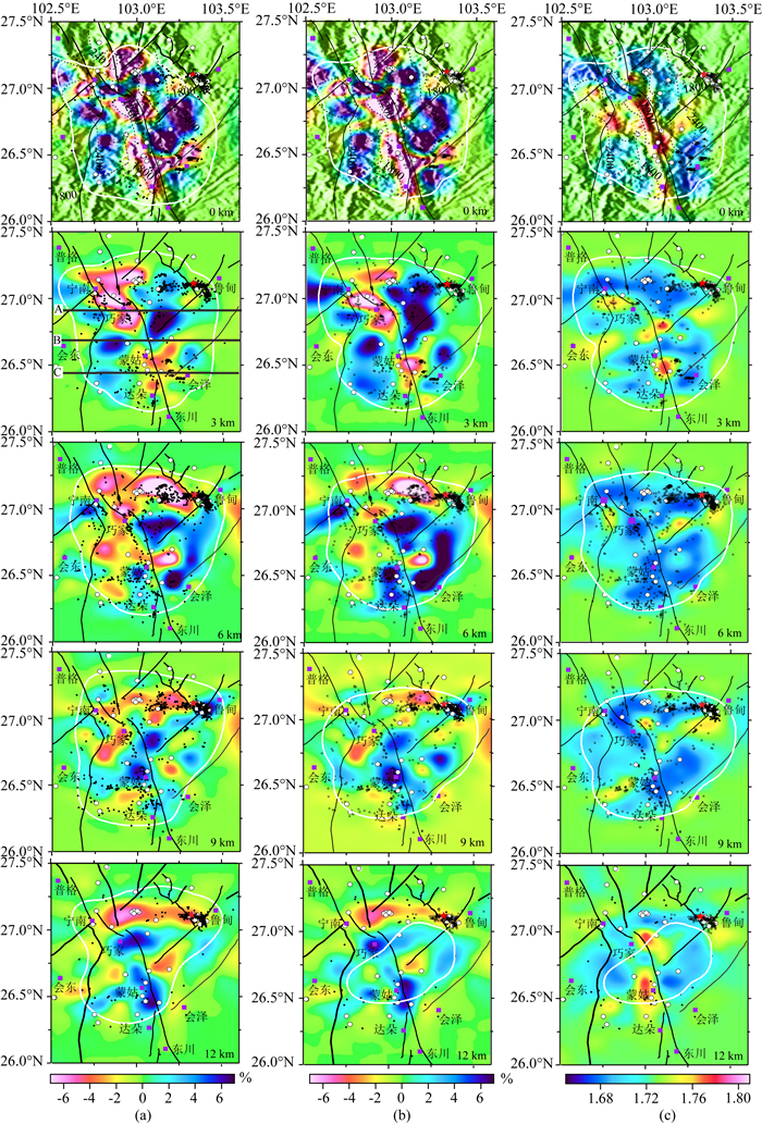 Three-dimensional upper crustal seismic velocity model for