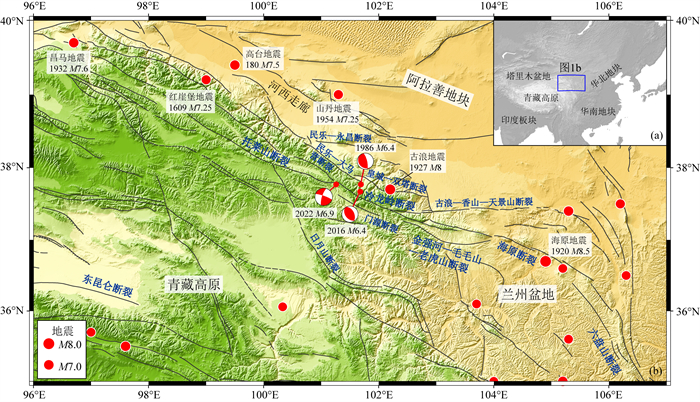 2022年门源<i>M</i><sub>S</sub>6.9地震的同震滑动分布：联合
