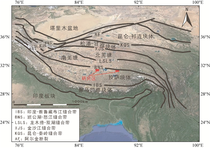 青藏高原拉萨块体北缘晚白垩世竟柱山组红层古地磁学研究及其构造意义