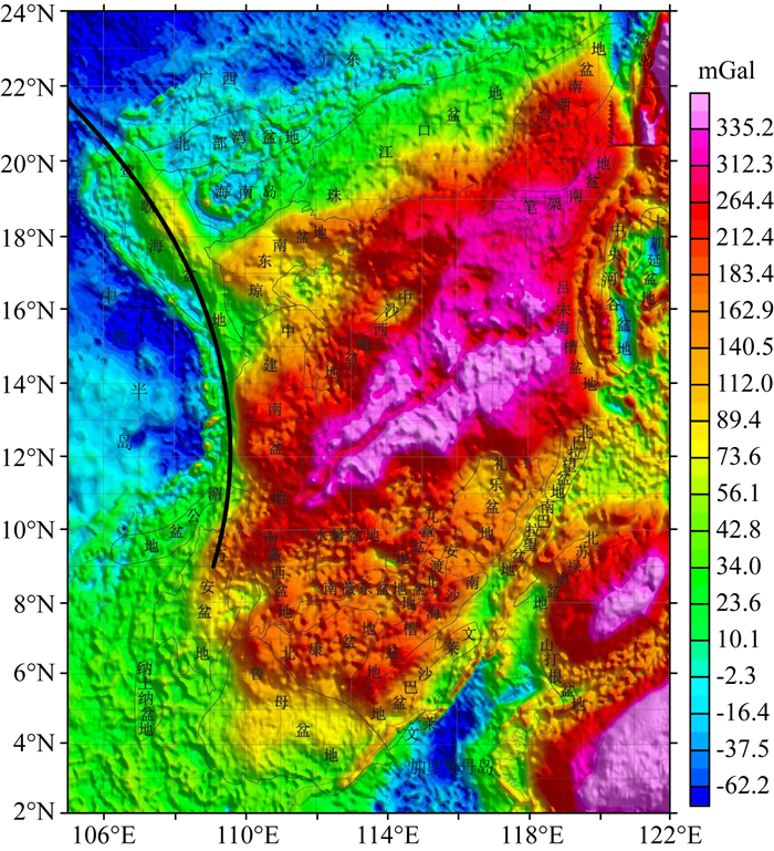Research on deep structure of the South China Sea based on satellite ...