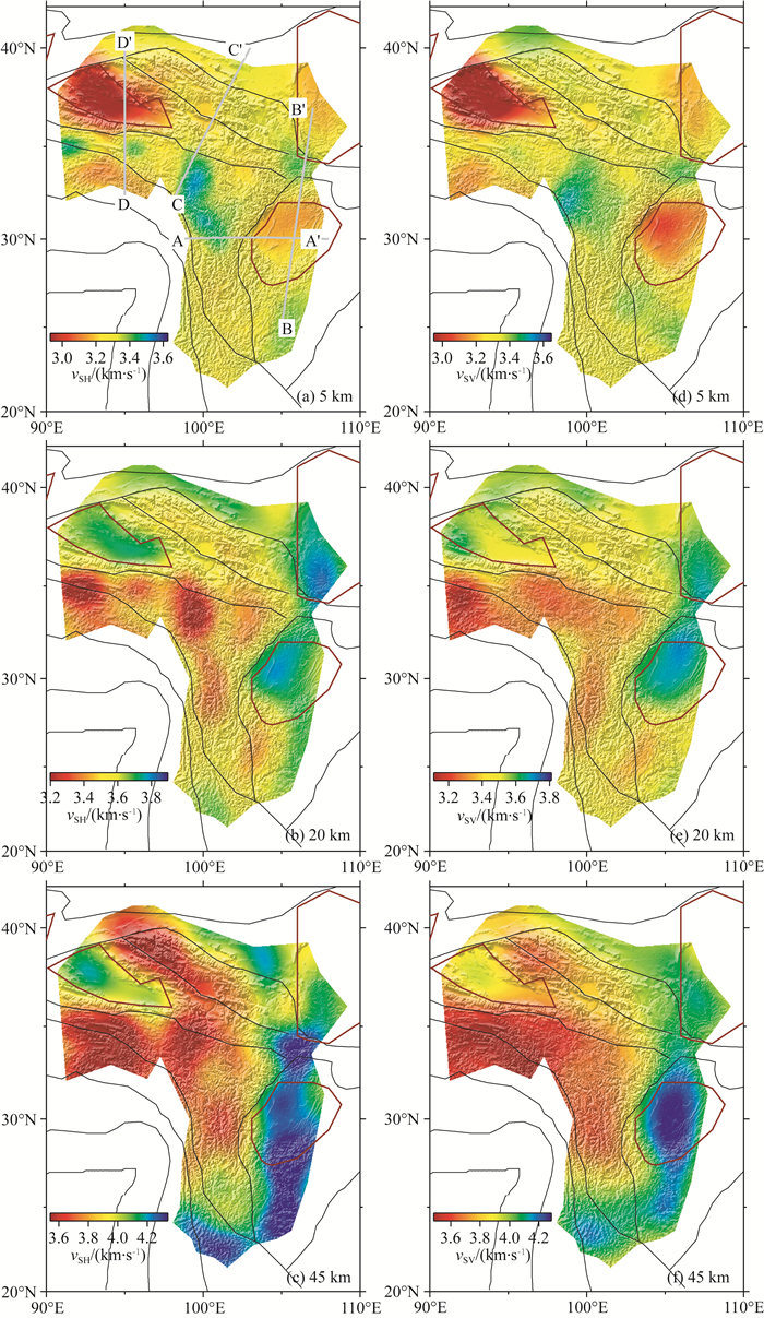 S Wave Velocity Structure And Radial Anisotropy In Eastern And North