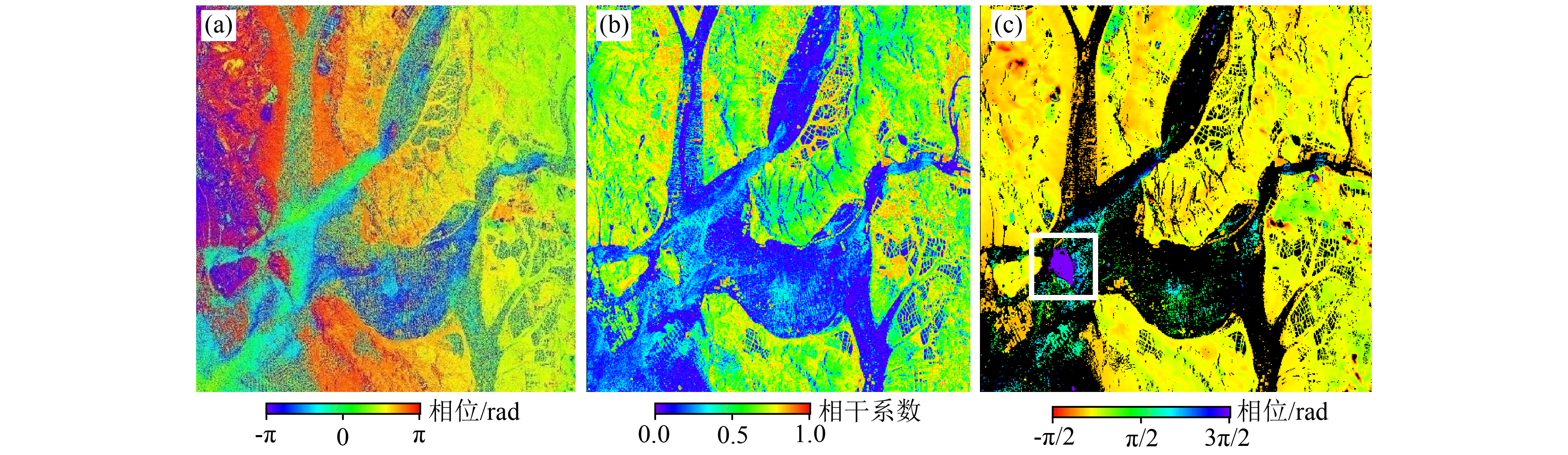 A phase unwrapping method for InSAR by fusing visual features to add ...