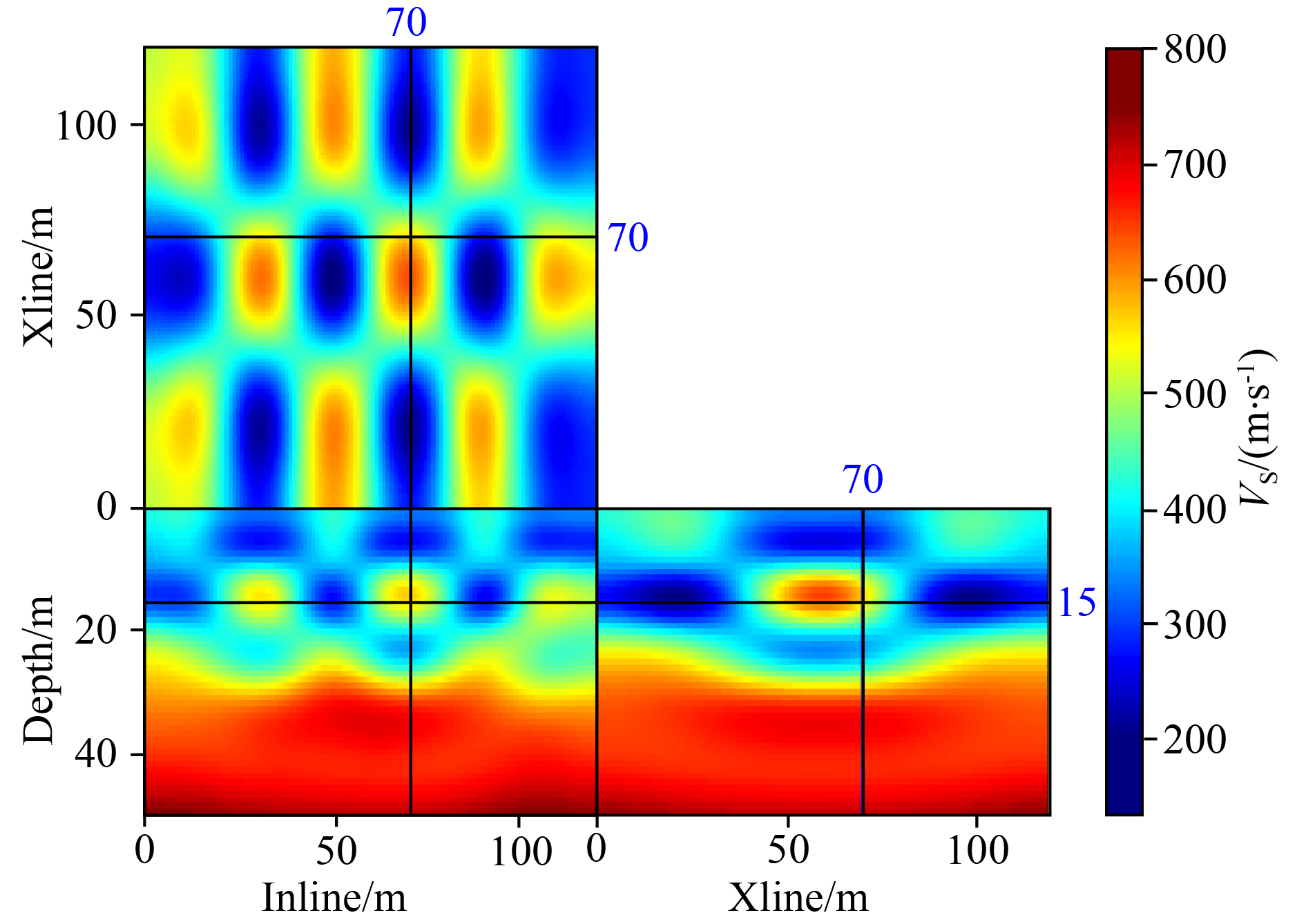3D wave equation seismic surface wave dispersion spectrum inversion