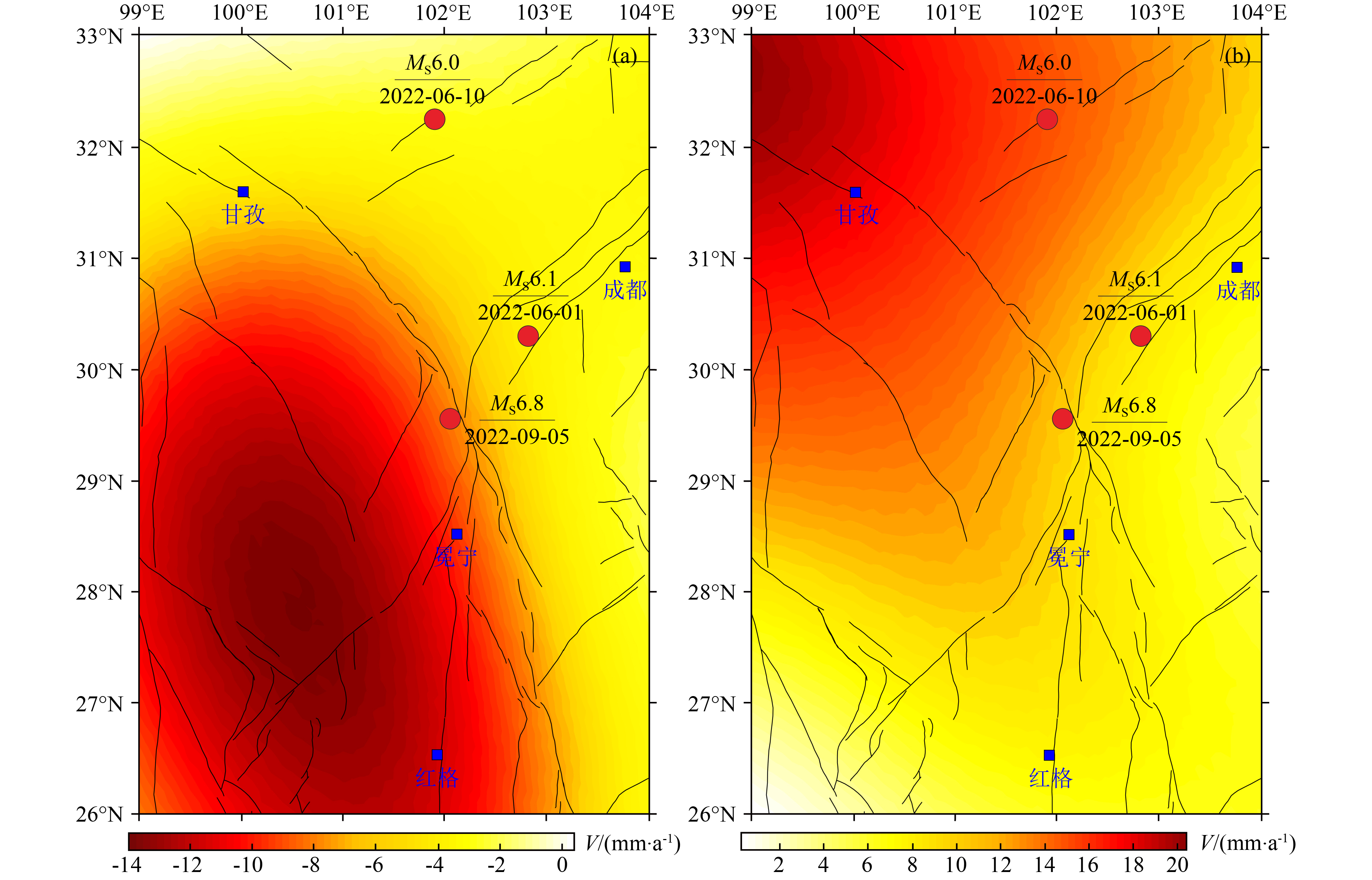 Relationship between apparent resistivity changes and regional ...