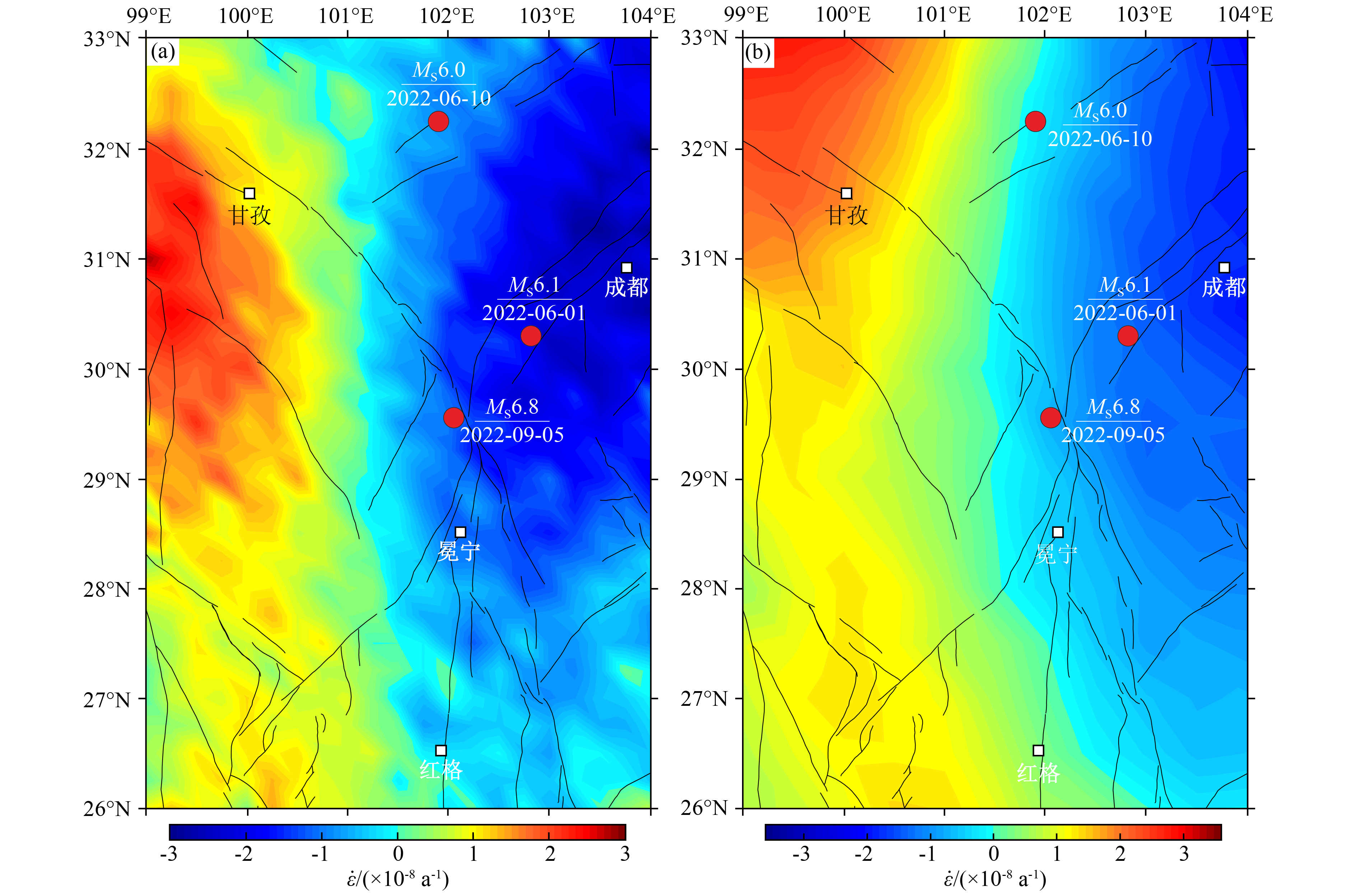 Relationship between apparent resistivity changes and regional ...