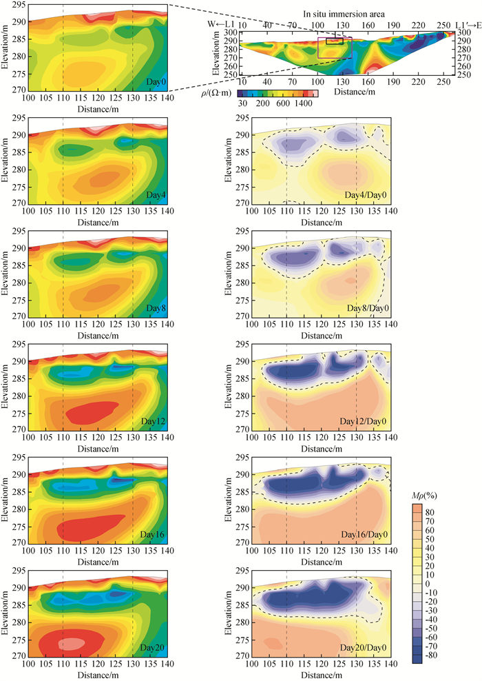 Monitoring experiment of in-situ leaching in ion-type rare earth mines ...